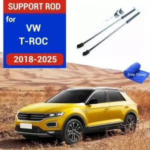 가스 충격 리프트 스트럿 바 지지대 로드 액세서리 VW T-ROC 2018-2025 자동차 수리 보넷 후드