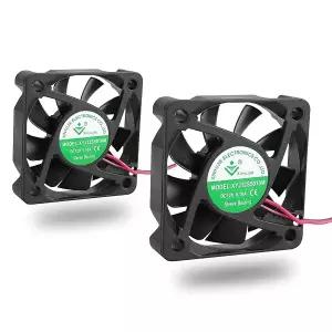 2 PCS 50mm 12V 냉각 팬 Icstation 0.08A 5010 5012 DC