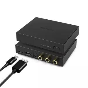 SMSL PS100 디지털 아날로그 오디오 변환기 USB/블루투스/광/동축/HDMI ARC