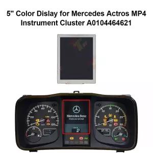 메르세데스 악트로스 MP4 계기판용 5인치 컬러 디스플레이 A0104464621