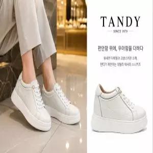 [탠디]여성 스니커즈 키높이 8cm X2Q4A217FZ1_SH