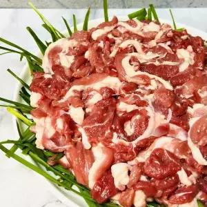 [셀러허브][우통도축산] 생오리 로스 슬라이스 오리고기 구이 생 오리 (냉장) 1kg (S11583499)