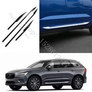 스테인리스 바디 도어 사이드 충돌 방지 장식 밝은 스트립 볼보 xc60 용 자동차 액세서리 2018 2019 2026