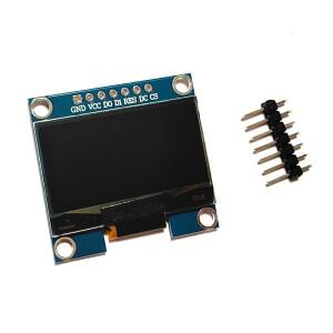 1.3 인치 드라이브 SH1106 OLED 모듈 흰색/파란색 SPI/IIC I2C 통신 색상 128X64 LCD 4핀 7핀 디스플레이
