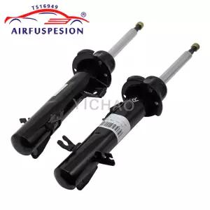 2pcs 전면 왼쪽 오른쪽 에어 서스펜션 충격 스트럿 BMW 미니 쿠퍼 R61 R60 31309813652 31309813651 313198