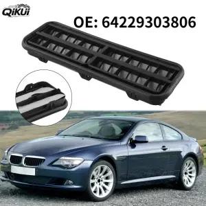 QIKUI EO 64229303806 리어 바디 환기 그릴 ABS 블랙 교체품 (BMW 5 E60 2003-2011 7 F01 F02 용)