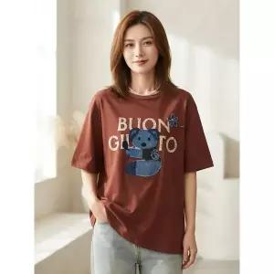 한정수량 베네통 코알라 패치 티셔츠 BATS06541 2805946