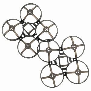 프레임 키트 1-2S 85mm-Mobula8 랙 마이크로 FPV Whoop 쿼드콥터 드론 2.4G ELRS 수신기 X12 AIO 브러시리
