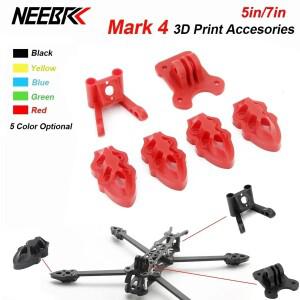 Mark4 7 인치 295mm 315mm RC 비행기 FPV 레이싱 드론 쿼드 콥터 프레임 카메라 장착/안테나/모터 장착베이