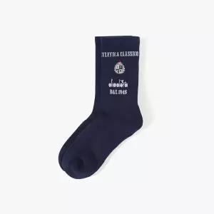디아도라 그래픽 와펜 크루 삭스 NAVY 1000851837466