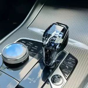 크리스탈 기어 시프트 노브 레버 세트 BMW 기어 노브 3 4 8 G20 X3 G01 G08 X4 G02 X5 G05 X6 G06 X7 G07