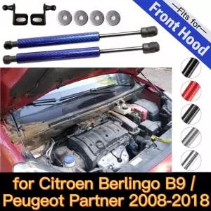 시트로엥 베링고 B9 푸조 2008-2018 프론트 후드 보닛 가스 스트럿 리프트 서포트 스프링 쇼크 댐퍼 프롭