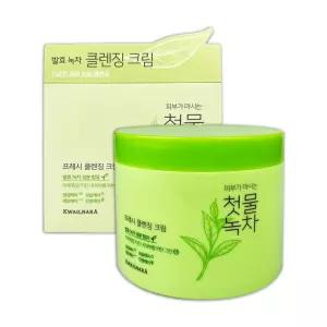 과일나라 첫물녹차 프레시 클렌징 크림 300g -O 화장