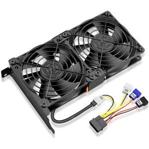 STIME 그래픽 카드 팬 쿨러 비디오 PCI 슬롯 듀얼 90mm 92mm VGA