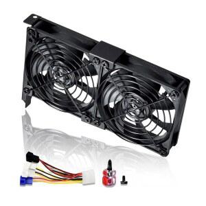 SCCCF 듀얼 92mm 그래픽 카드 팬 쿨러 비디오 VGA PCI 슬롯