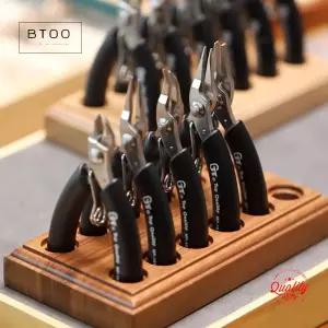 보석 플라이어 세트 보석 제작 도구 나무 팔레트가 포함된 미니 플라이어 키트 보석 DIY 공예 비딩용 플라