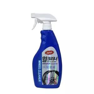 카렉스 3분세차 휠크리너 650ml세정 차량 자동차 휠제 청소 도구