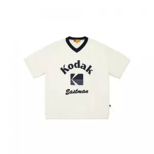코닥 레시피 반팔 니트 티셔츠 IVORY 124685