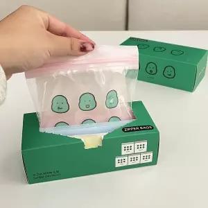 [모어하우스]조구만 지퍼백(14X16cm) 1박스(50매입)
