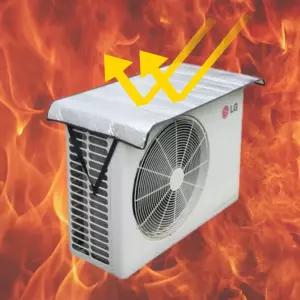 에어컨 실외기덮개 열차단 햇빛 가림막 차양막 덮개 커버 가리개 햇빛가리개 보호 절전 그늘막