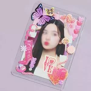 3인치 사진 세트 보관 케이스 포토카드 하드 정리 보호 수납