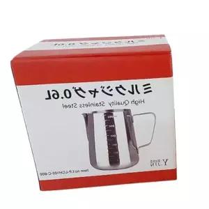 [엄지척]밀크저그 FEO972R3 600ml 라떼아트컵 밀크스팀피쳐 벨크리머