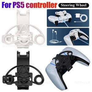 소니 PS5 컨트롤러 교체용 액세서리 3D 프린팅 스티어링 휠 레이싱 게임용 성능 향상