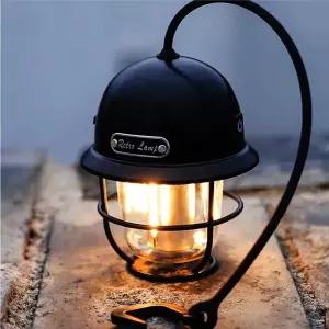 레트로 감성 LED 충전식 야외 멀티 텐트 조명등 작업등 LK14 랜턴캠핑 캠핑등 야외등 차박 텐트등