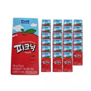 매일유업 피크닉사과 200ml 48개