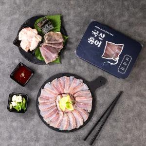 프리미엄 저온숙성 국산 홍어회 250g 삭힘정도 선택가능