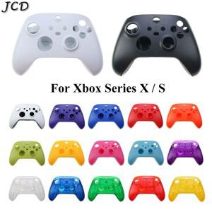 Xbox 시리즈 X S 컨트롤러 교체 하우징 쉘 상단 페이스플레이트 커버용 JCD 전면 케이스