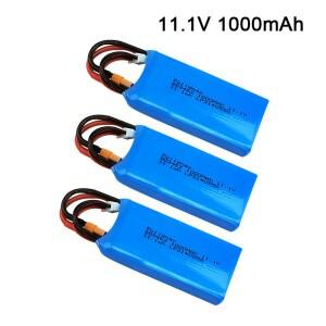 XK X450 FPV RC 비행기 고정 날개 3S 11.1V 1000mAh 20C Lipo 배터리 LIPO 전기 장난감 용