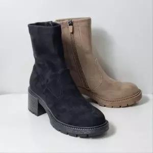 미셸by탠디 TC01 여성 6.5cm 몰드창 스판 삭스하프부츠  X25516SB1