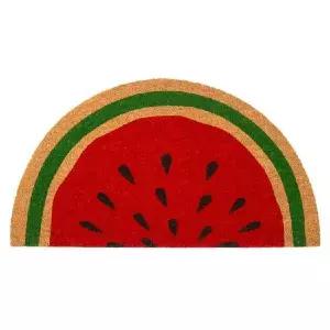 [이케아] HALLSPAR 할스포르 수박모양 도어매트 50x90cm 현관매트 발매트 황마매트