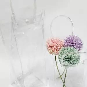 유어샵 PVC DIY 레터링 비닐쇼핑백 선물포장 칠링백 가방 기념일 낙서 투명 비치백