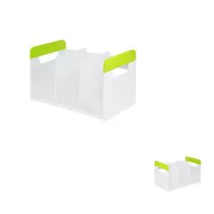 빙투 3단 책꽂이 파일 책상정리 서류함 사무용품 실 연두 교과서 334x190x200 1p