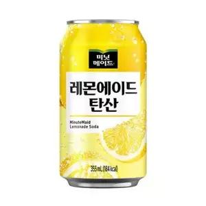 미닛메이드 레몬에이드 탄산 355ml 24개