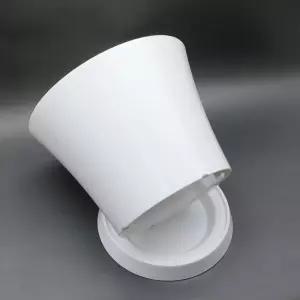고강도 플라스틱 화분 앙코르볼 나팔 25x18cm 볼나팔 장식 디자인 실내 식물 인테리어 소품 정원 꾸미기