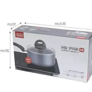 키친플라워 IH인덕션 세라믹 편수냄비 18cm 건지기국자 업소용국자 스텐건지기 B1250