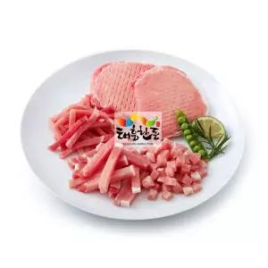 [태흥한돈][냉장] 국내산 신선한 냉장 등심 채썰기 500g