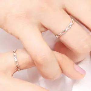 92.5 실버 물고기 링 애끼 은 반지 패션반지 새끼손가락 753BF