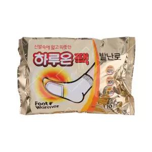 하루온팩 발난로 10개입 발에붙이는타입