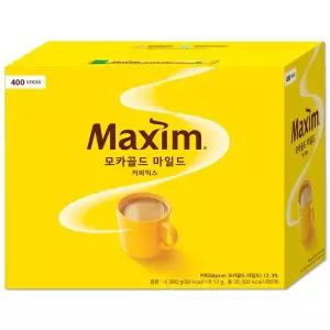 맥심 모카골드 대용량 스틱 커피믹스 사무실 탕비실 400T GST MNS