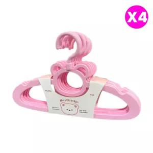 톨스토이 유아옷걸이 논슬립 옷장 정리 핑크 20P X2 BNS