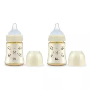 토비앤몰리 신생아 젖병 젖꼭지 1단계 토비 180ml X2 BNS