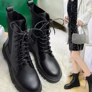 여자 블랙 키높이 워커 DS-BB228 플랫워커 7169D