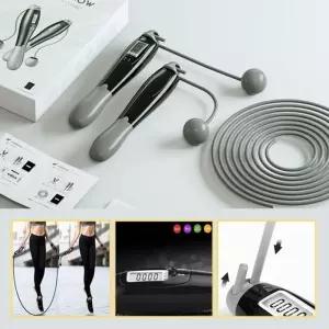 스마트 줄넘기 실내외 2in1 LCD-4MODE 카운트 실외운동 카운킹 유산소 2ED12