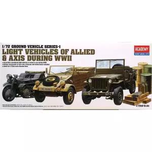 아카데미과학 2차대전 차량세트 1/72 프라모델 모형 밀리터리 전투기 전투함 군대 65DAD