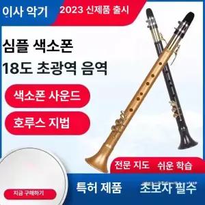 소형 색소폰 초보자