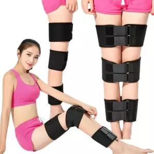 3중다리보정벨트-블랙 오다리 휜다리 자세 허벅지 기타건강관리용품 종아리 4C9C3